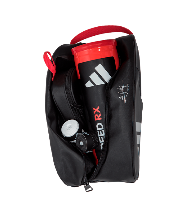 Adidas Black/Red 3.4 Ale Galan 2025 Toiletry Bag