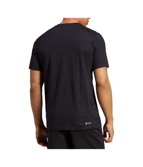 Adidas Train Essentials Feelready Logo T-shirt Black 2025