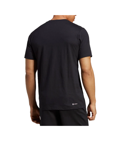 Camiseta Adidas Train Essentials Feelready Logo Negro 2025