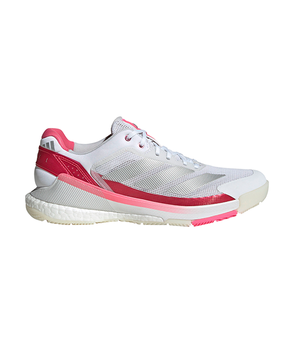 Adidas Crazyquick Boost Padel Women's Shoes White/Pink 2024