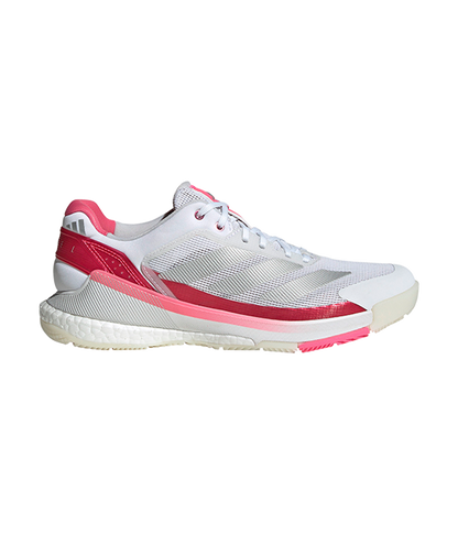 Adidas Crazyquick Boost Padel Women's Shoes White/Pink 2024