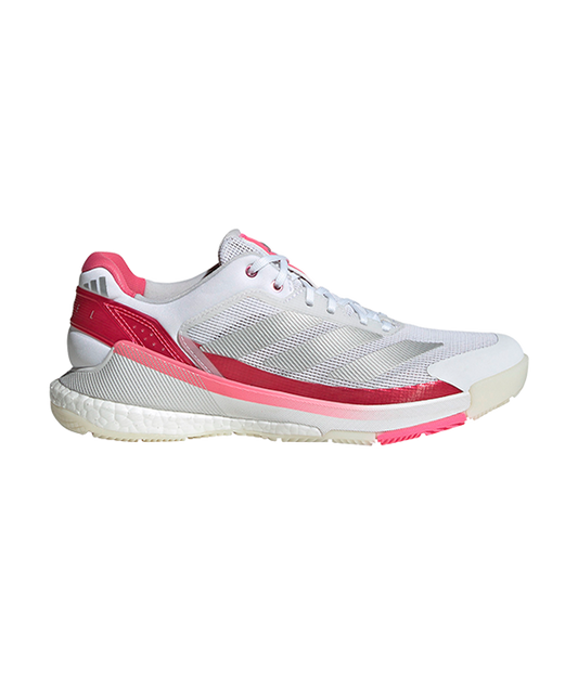 Adidas Crazyquick Boost Padel Women's Shoes White/Pink 2024