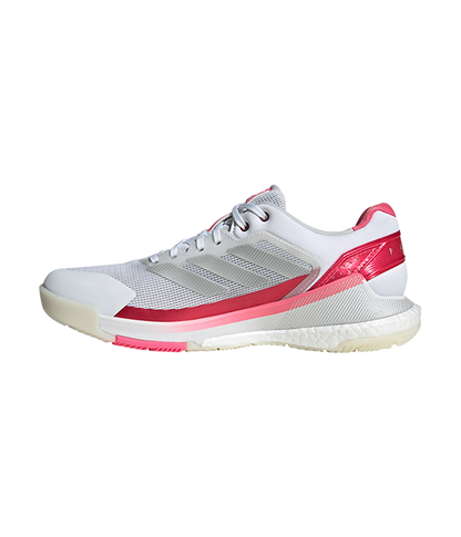 Adidas Crazyquick Boost Padel Women's Shoes White/Pink 2024