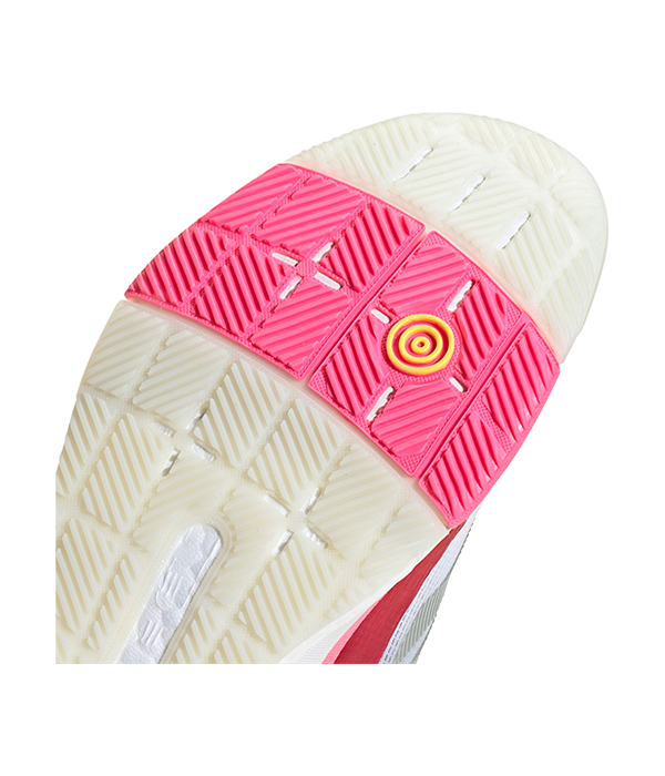 Adidas Crazyquick Boost Padel Women's Shoes White/Pink 2024